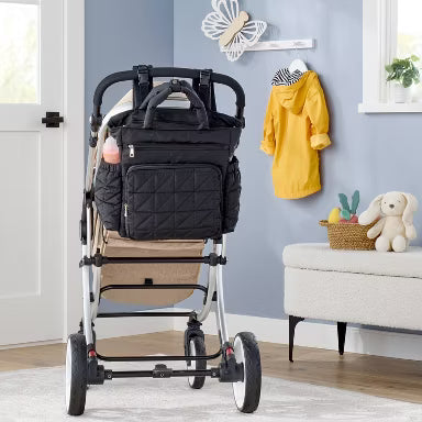 Quilted Diaper Bag (Backpack/Tote)