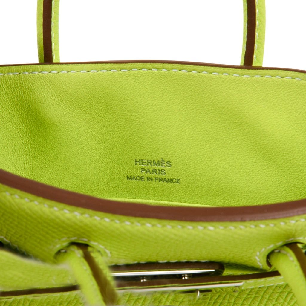 👜Birkin Tiny Bag Miniature Micro Kiwi Epsom Limited Edition