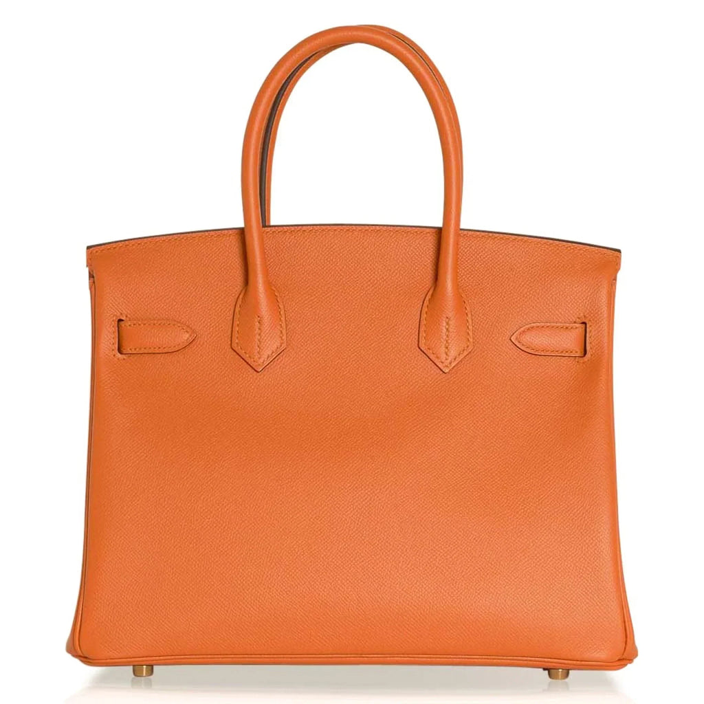 👜Birkin 30 Bag Abricot Gold Hardware Epsom Leather New w/ Box