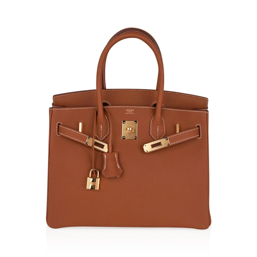 👜Birkin 30 Bag Gold Togo Leather Gold Hardware