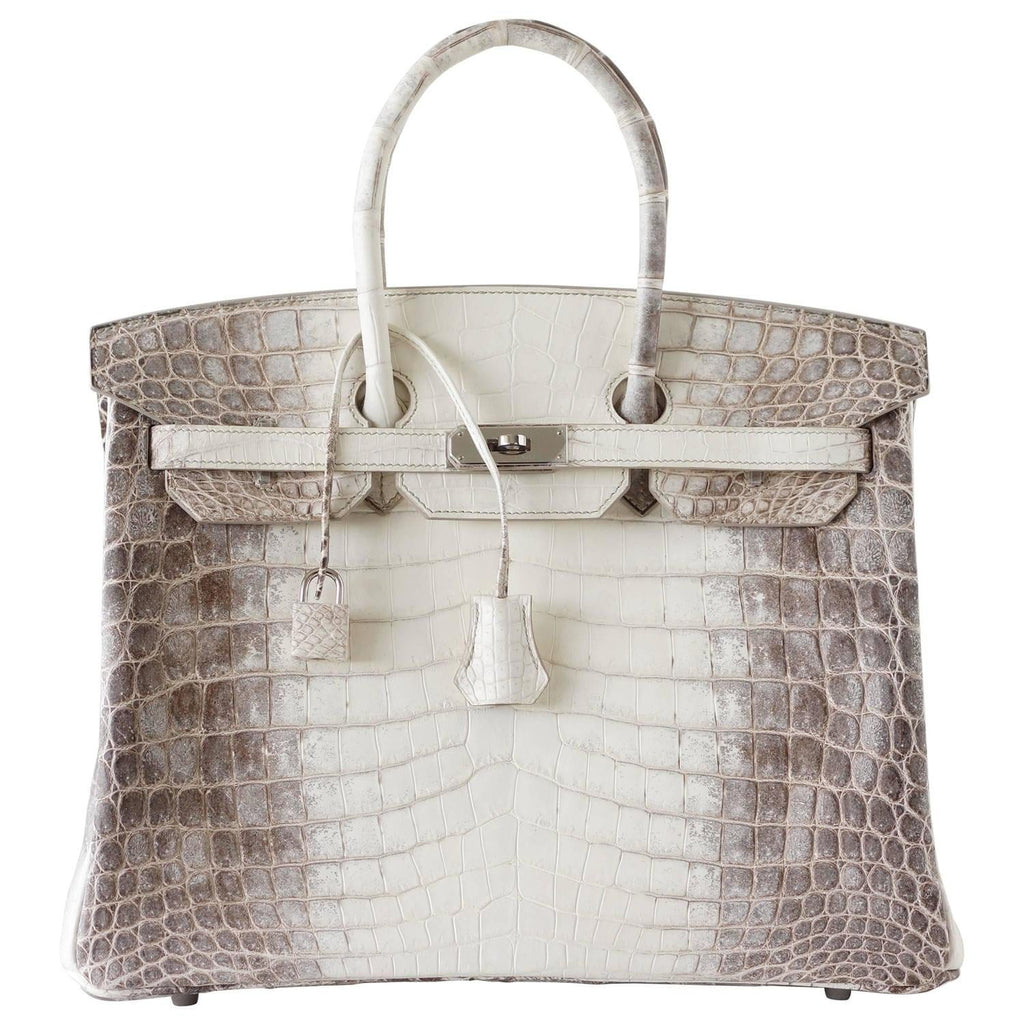 👜Birkin 35 Bag Blanc Himalaya Exquisite Skin Limited Edition