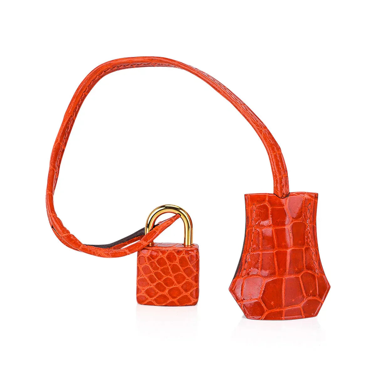 👜Birkin 30 Bag Orange Poppy Porosus Crocodile with Gold Hardware