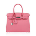 👜Birkin 30 Bag Rose Confetti Epsom Leather with Palladium Hardware
