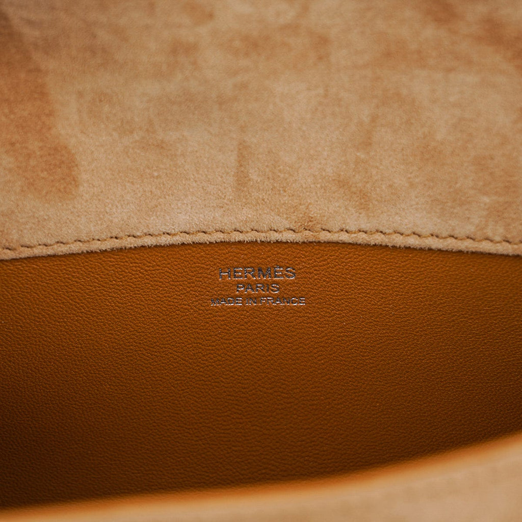 👜Limited Edition Kelly Cut Bag Ocre Doblis with Palladium Hardware