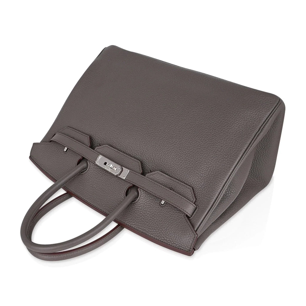 👜Birkin 35 Bag Etain Togo Leather with Palladium Hardware