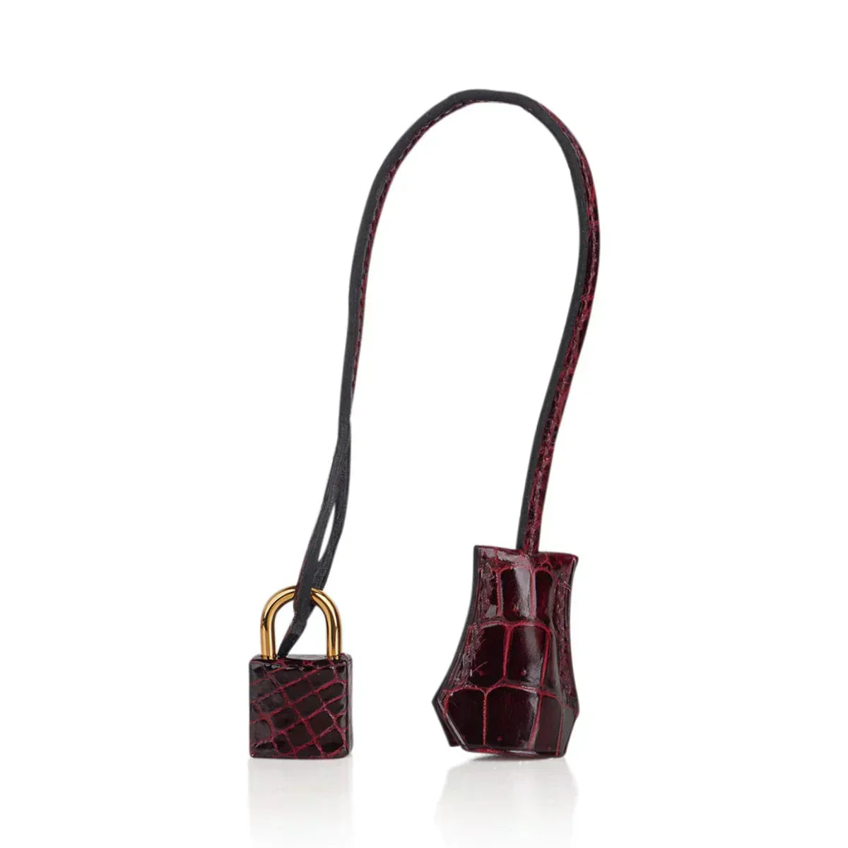 👜Special Order HSS Birkin 35 Bag Bordeaux Porosus Crocodile with Gold Hardware