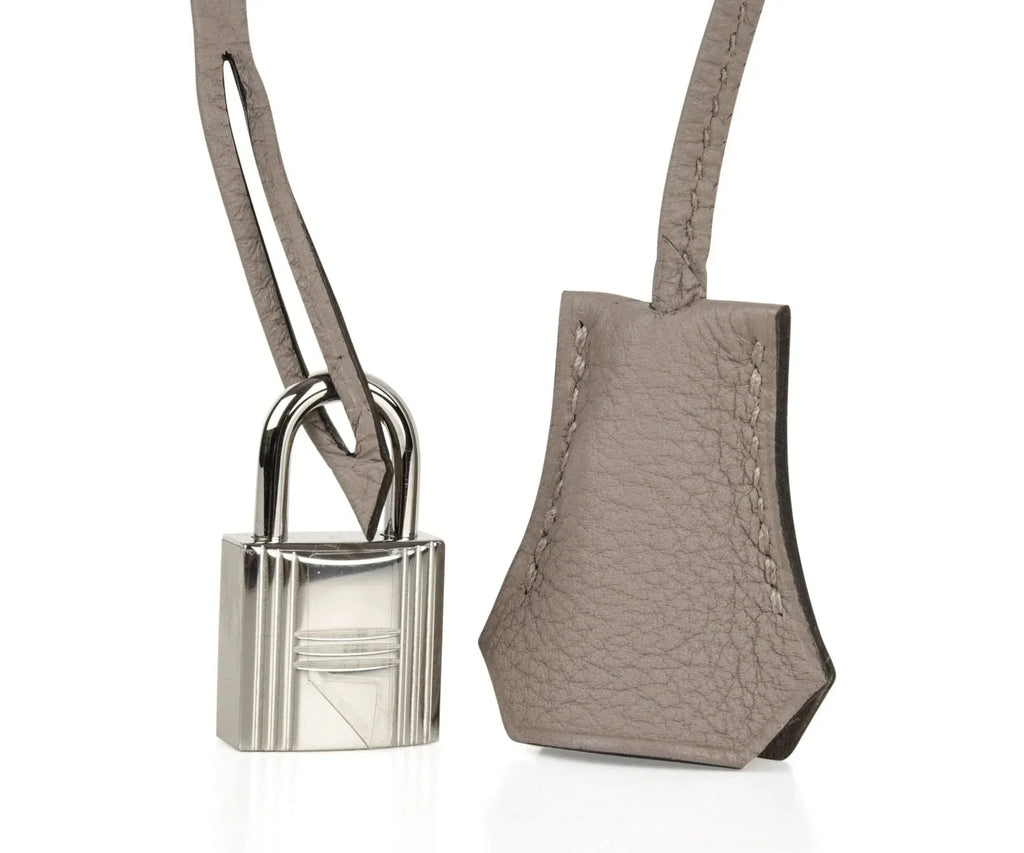 👜Birkin 30 Bag Gris Asphalte Togo Palladium Hardware