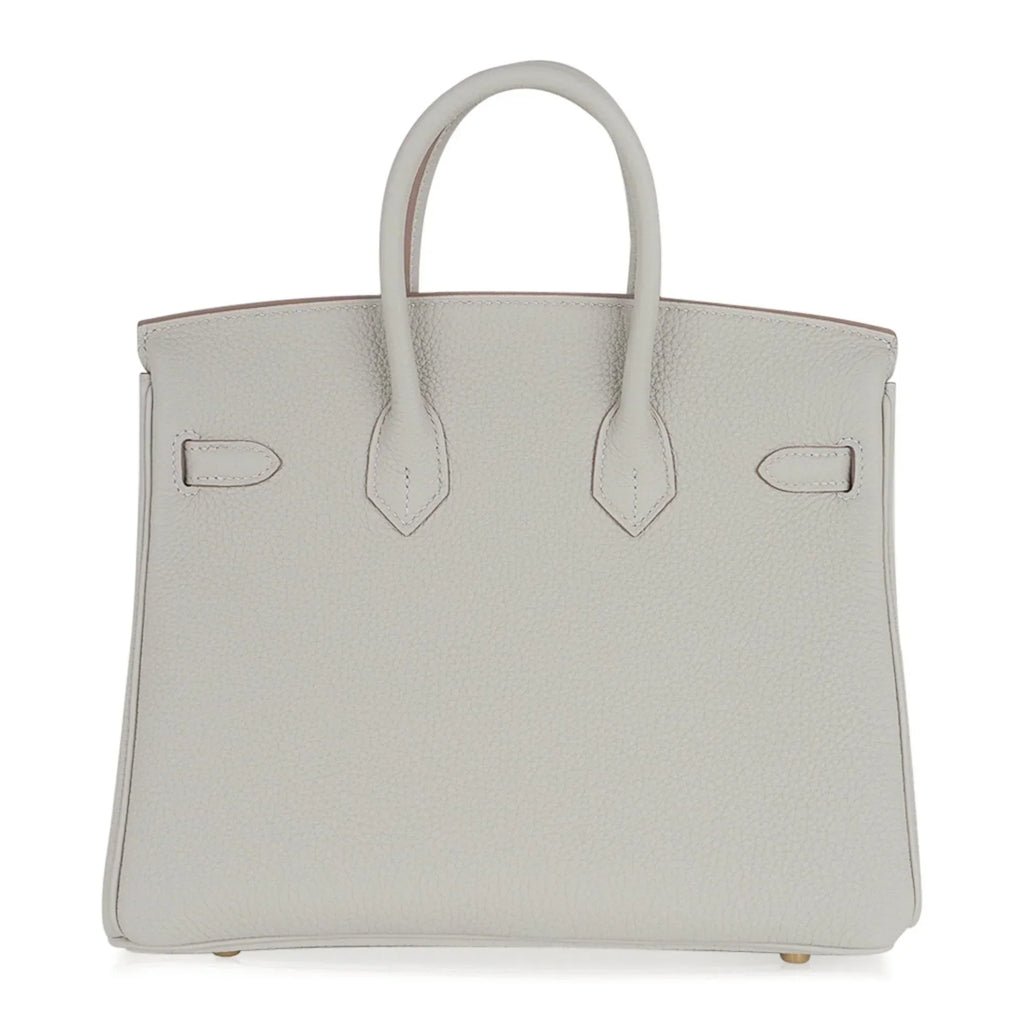 👜Birkin 25 Bag Gris Perle Togo Gold Hardware