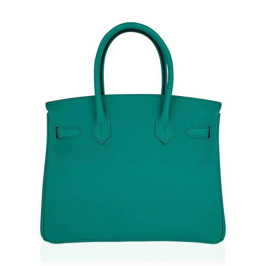 👜Birkin 30 Bag Vert Jade Epsom Leather with Gold Hardware