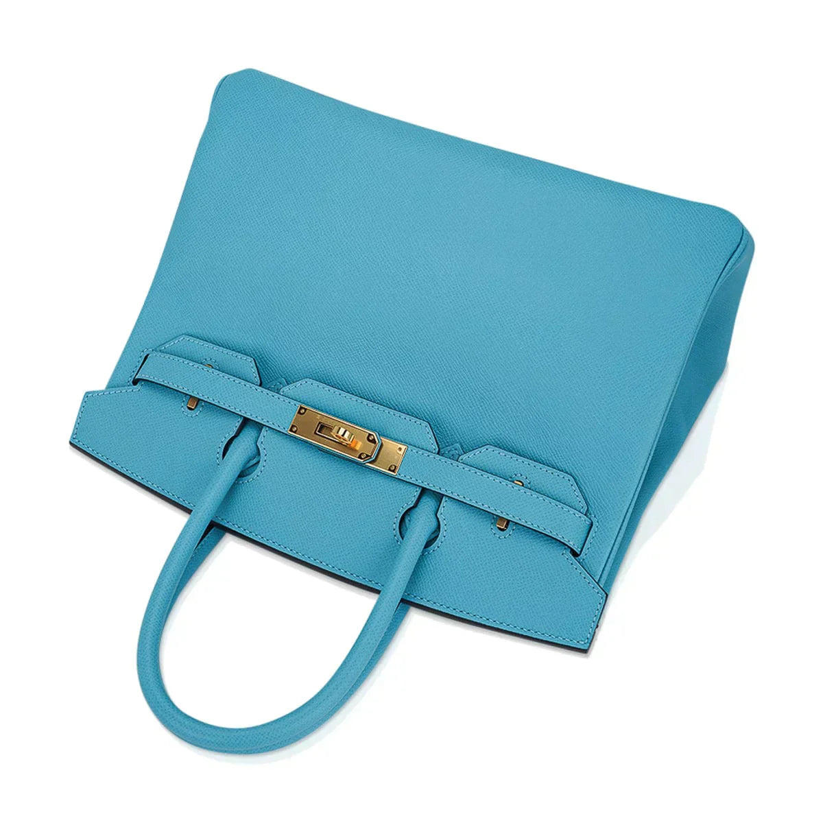 👜Birkin 30 Bag Blue du Nord Gold Hardware Epsom Leather