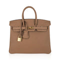 👜Birkin 25 Bag in Chai Togo Leather with Gold Hardware