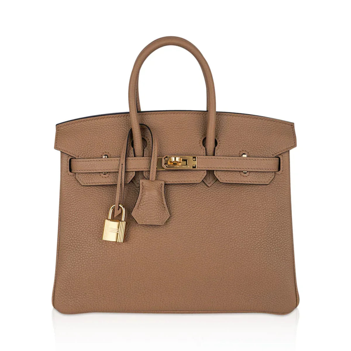👜Birkin 25 Bag in Chai Togo Leather with Gold Hardware