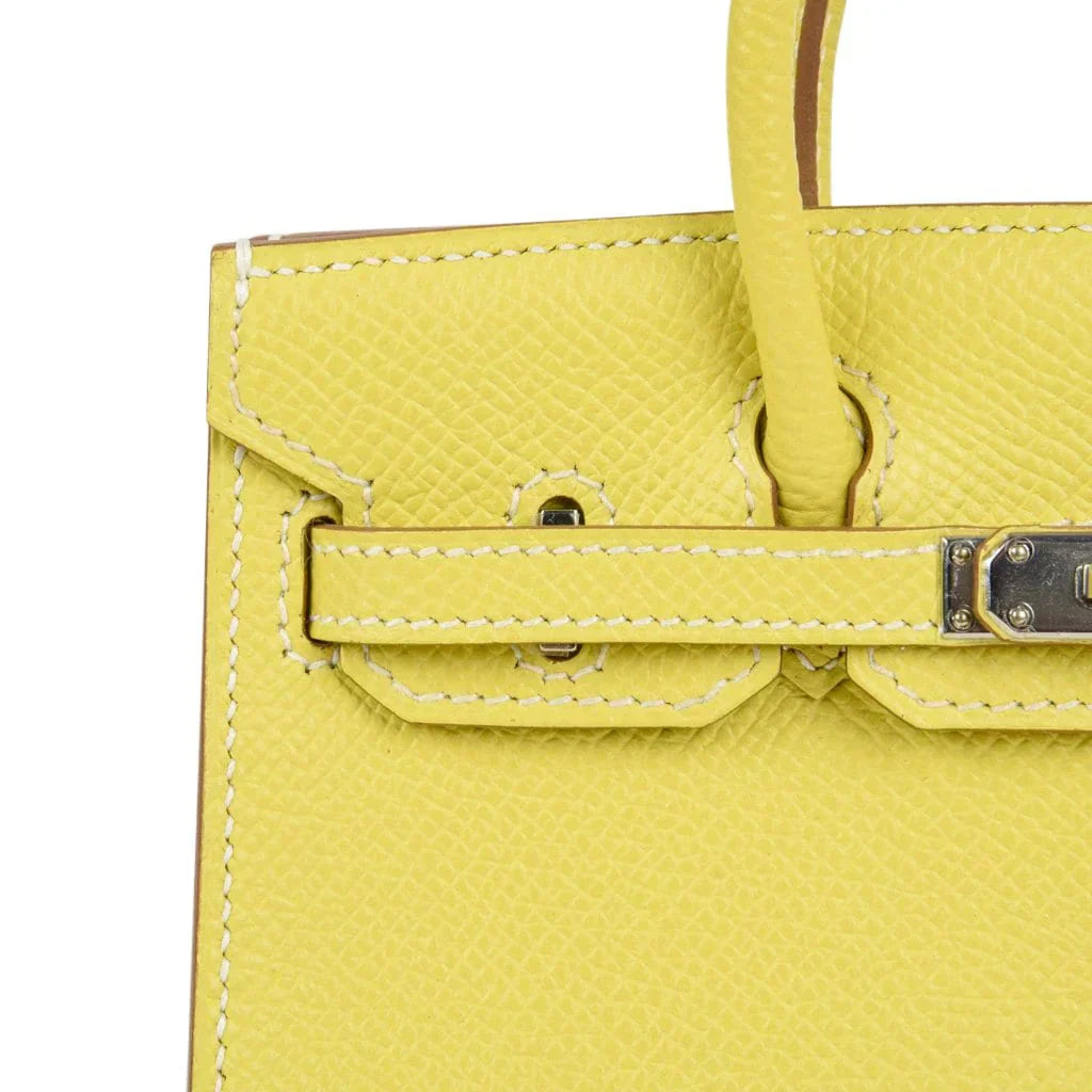 👜Birkin Tiny Bag Miniature Micro Lime Limited Edition rare