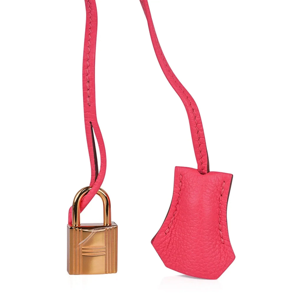 👜Birkin 35 Bag Rose Lipstick Pink Togo Gold Hardware