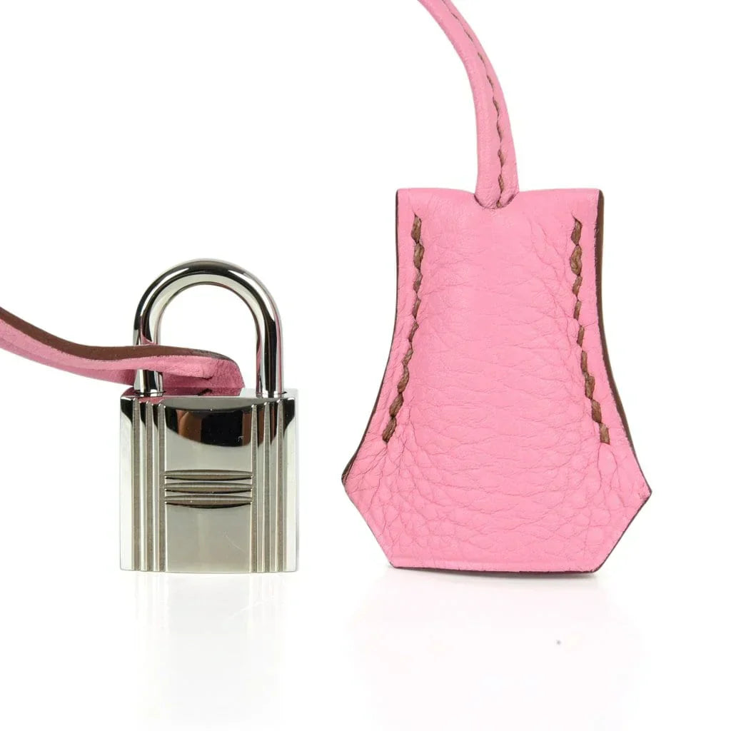 👜Birkin 35 Bag rare 5P Pink Togo Palladium Hardware