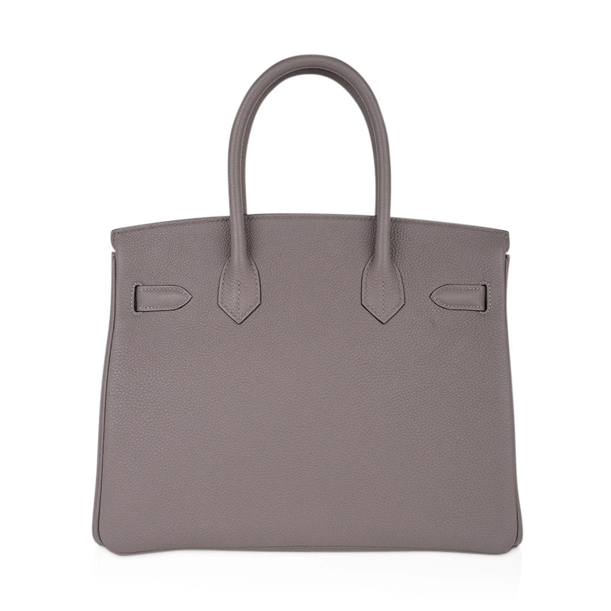 👜Birkin 30 Bag Gris Asphalte Togo Leather with Palladium Hardware