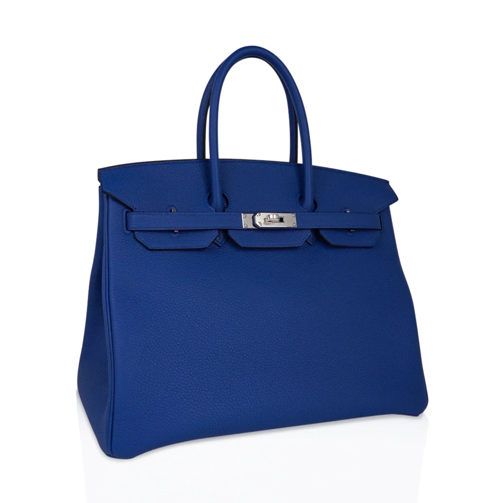 👜Birkin 35 Bag Blue de France Togo Leather with Palladium Hardware