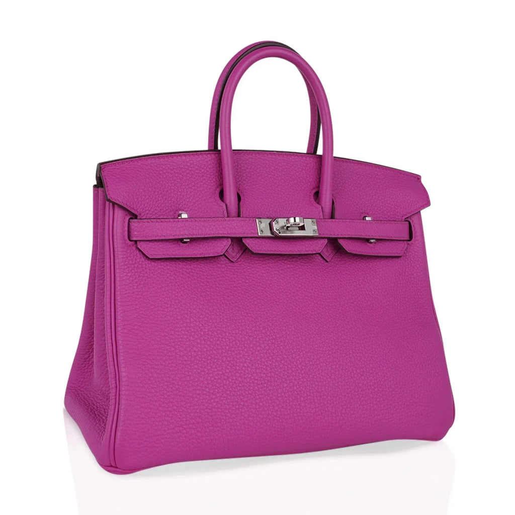 👜Birkin 25 Bag Magnolia Togo Palladium Hardware
