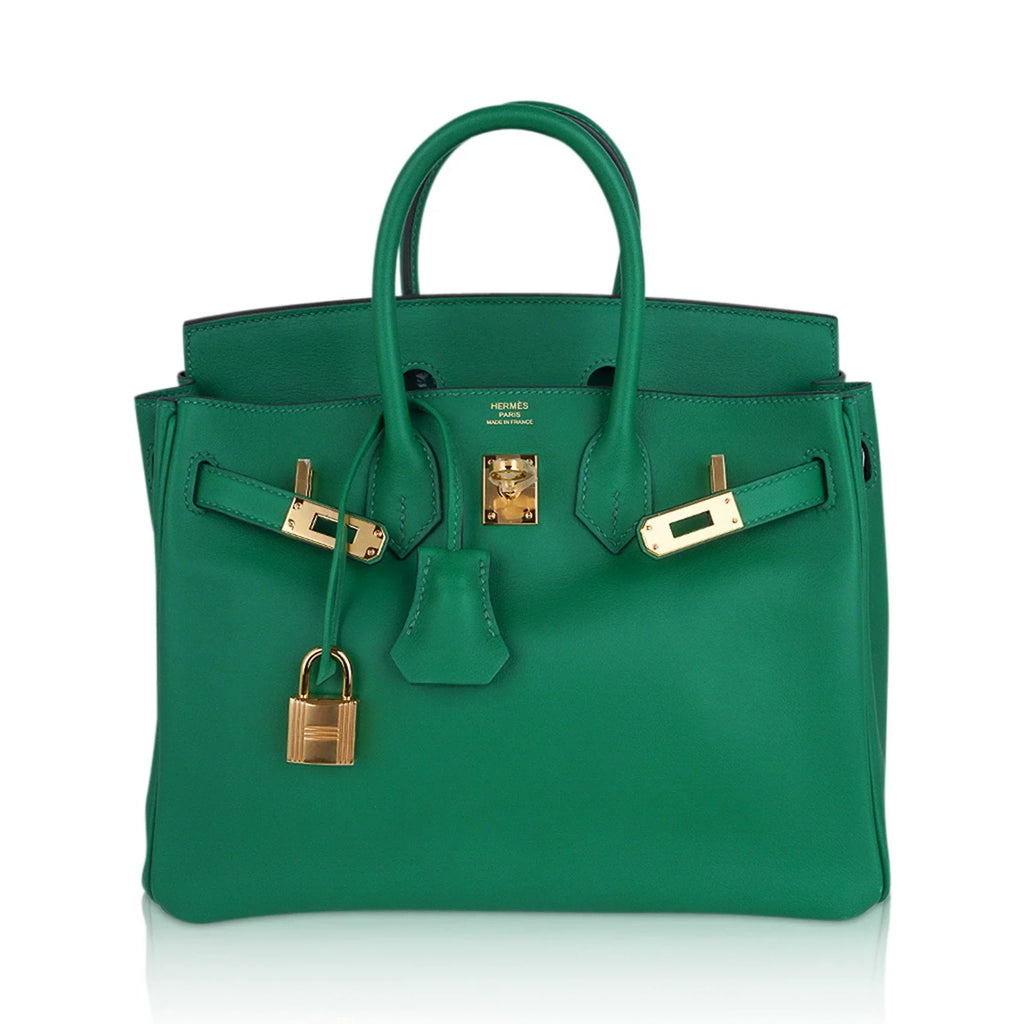 👜Birkin 25 Bag in Cactus Swift Leather with Gold Hardware
