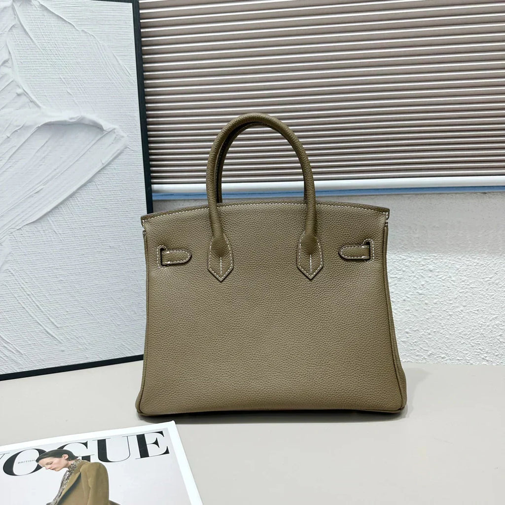 👜Birkin bag made of extremely Togo Birkin 30 Etoupe