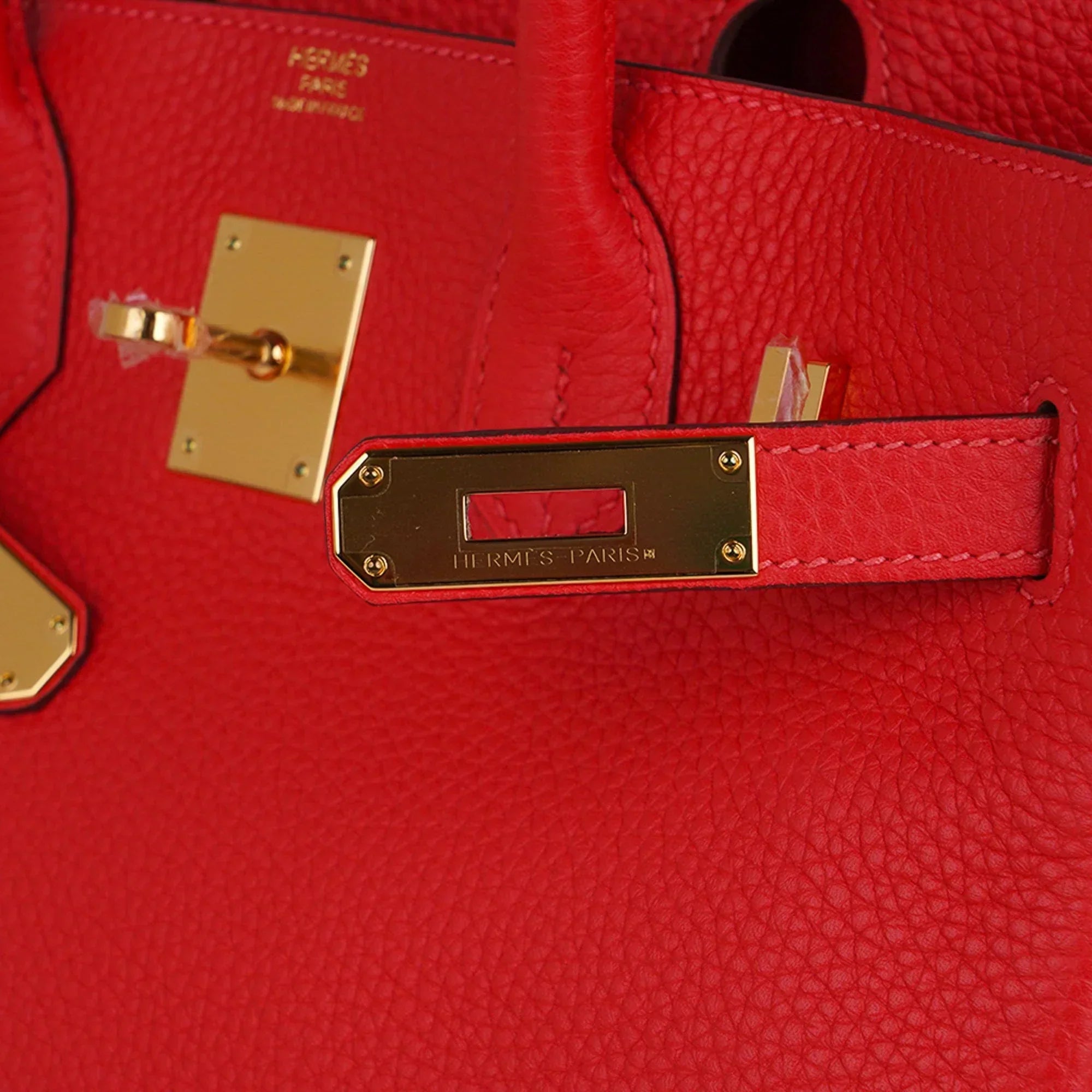 👜Birkin 30 Capucine Bag Togo Leather Gold Hardware