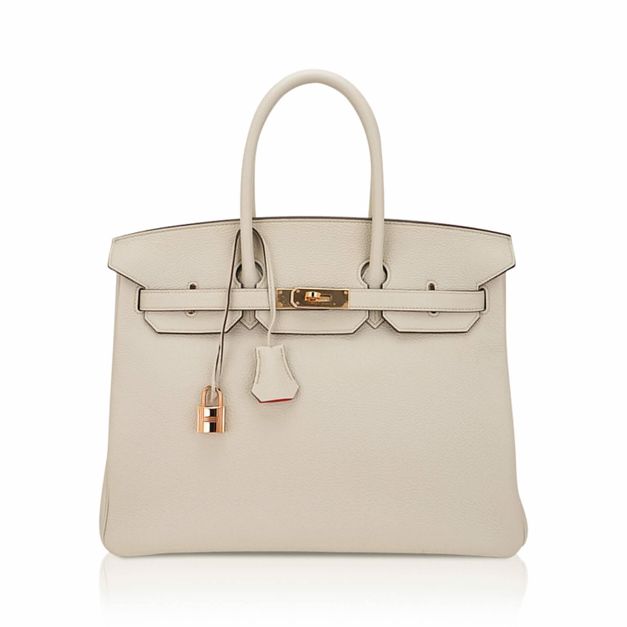 👜HSS Birkin 35 Trench and Corail Togo Leather Special Order Bag