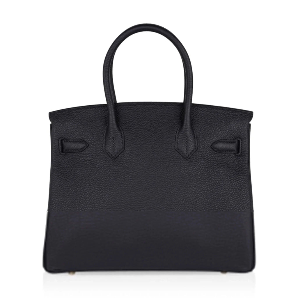 👜Birkin 30 Bag Black Togo Leather with Gold Hardware