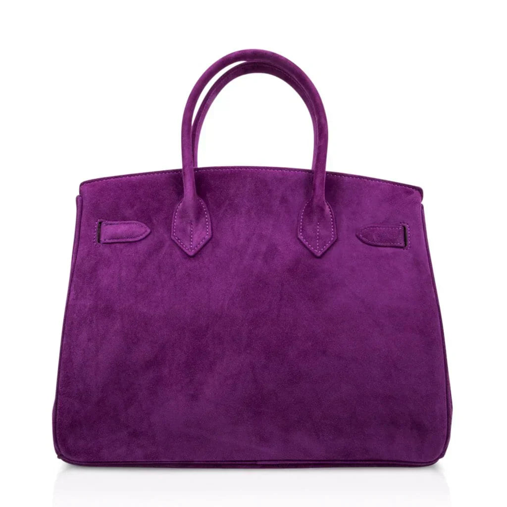 👜Birkin 30 Bag Rare Doblis Violet Palladium Hardware