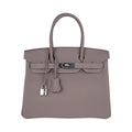 👜Birkin 30 Bag Gris Asphalte Togo Leather with Palladium Hardware