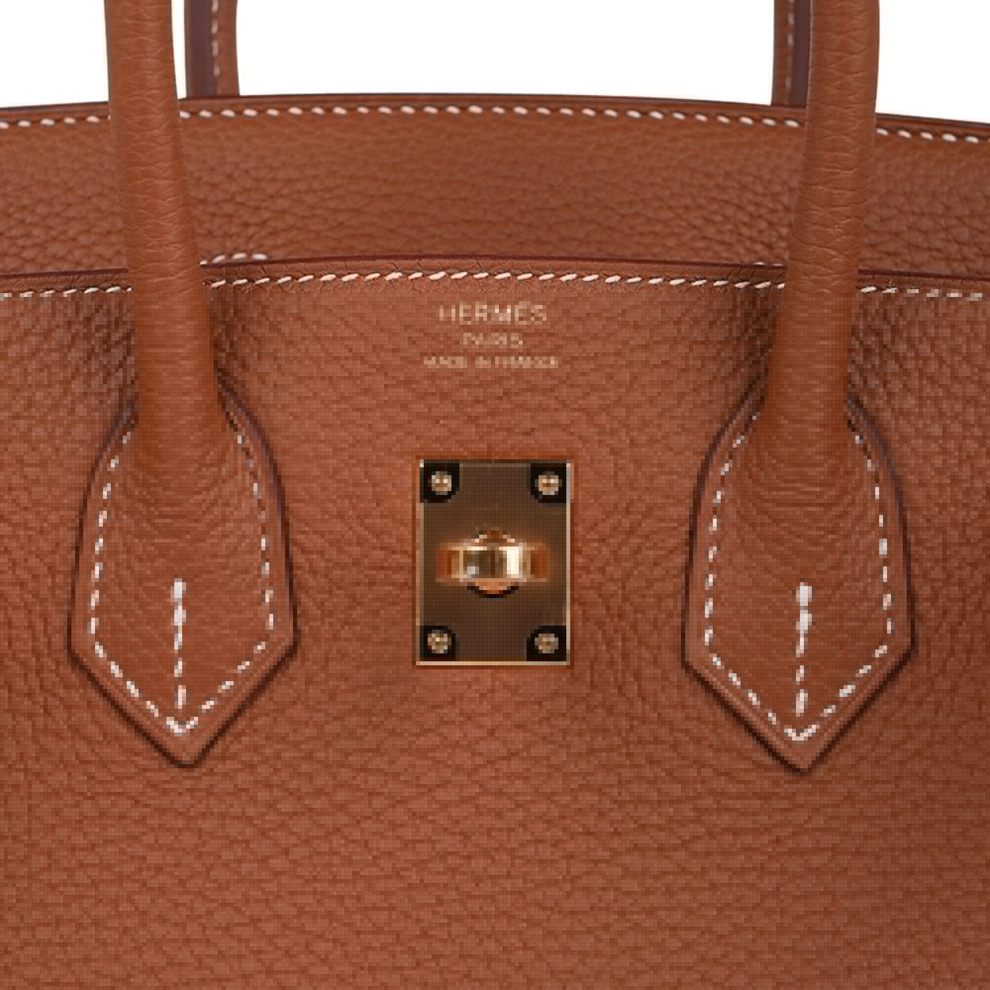 👜Birkin 25 Bag Gold Togo Leather with Gold Hardware
