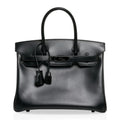 👜Birkin 30 Bag So Black Limited Edition Box Leather