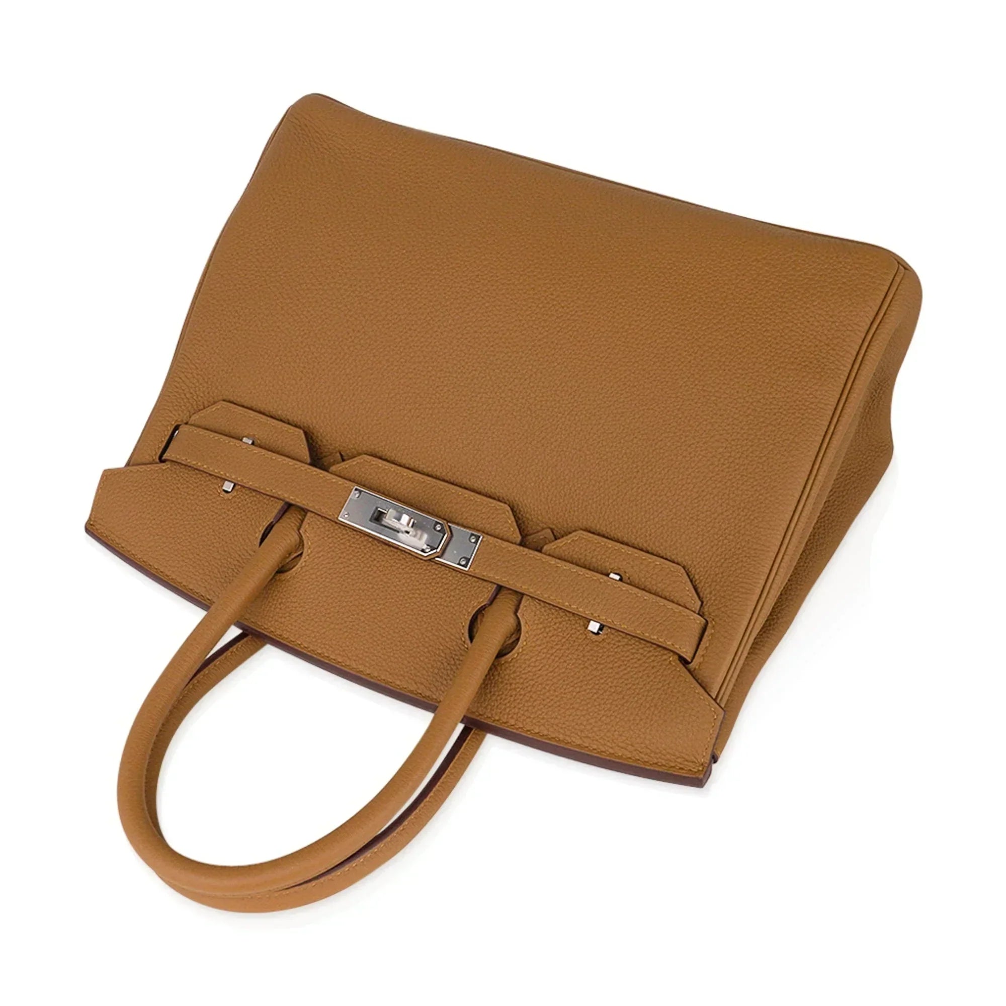 👜Birkin 30 Bag Bronze d’Or Togo Leather Palladium Hardware
