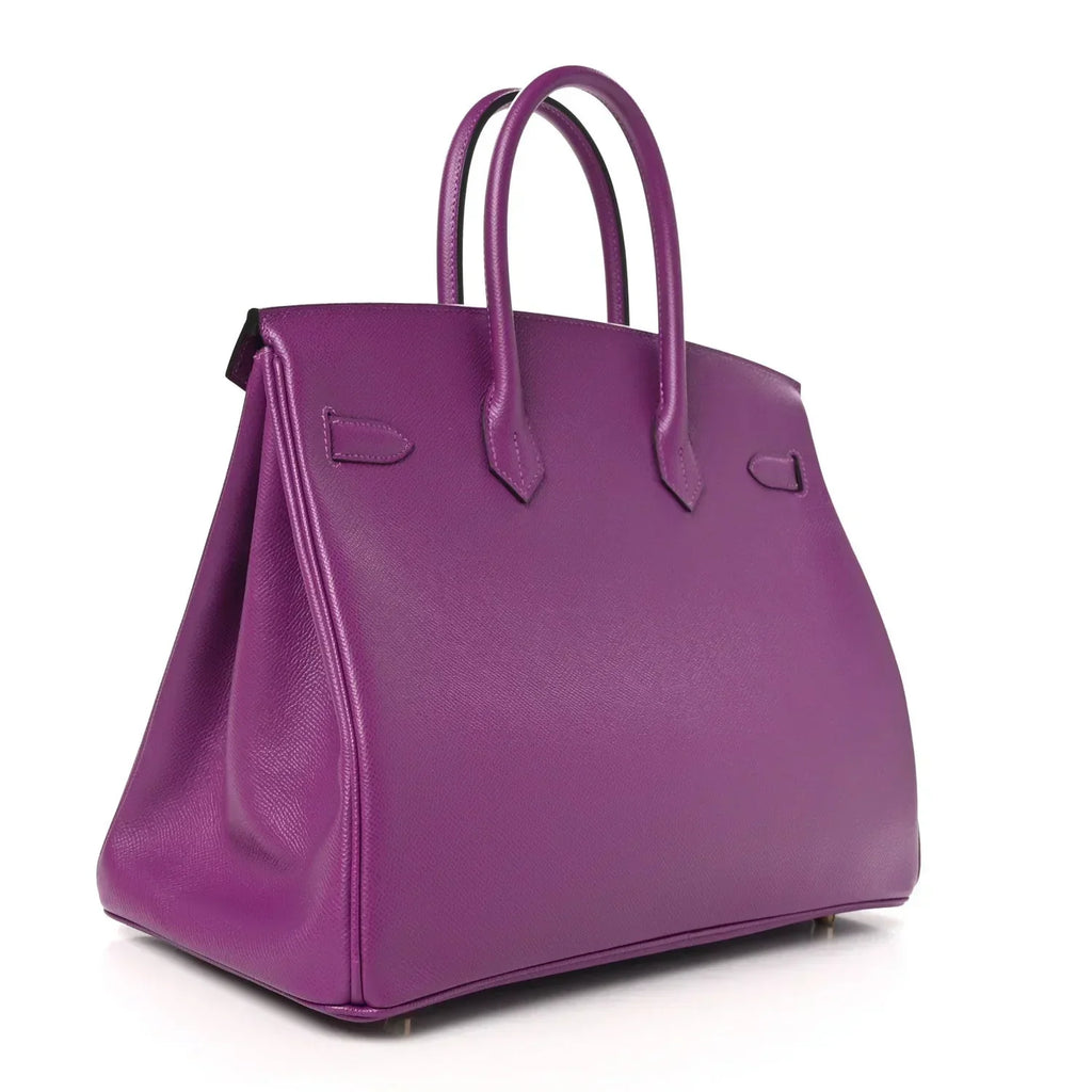 👜Birkin bag made of extremely Epsom Birkin 35 Anemone