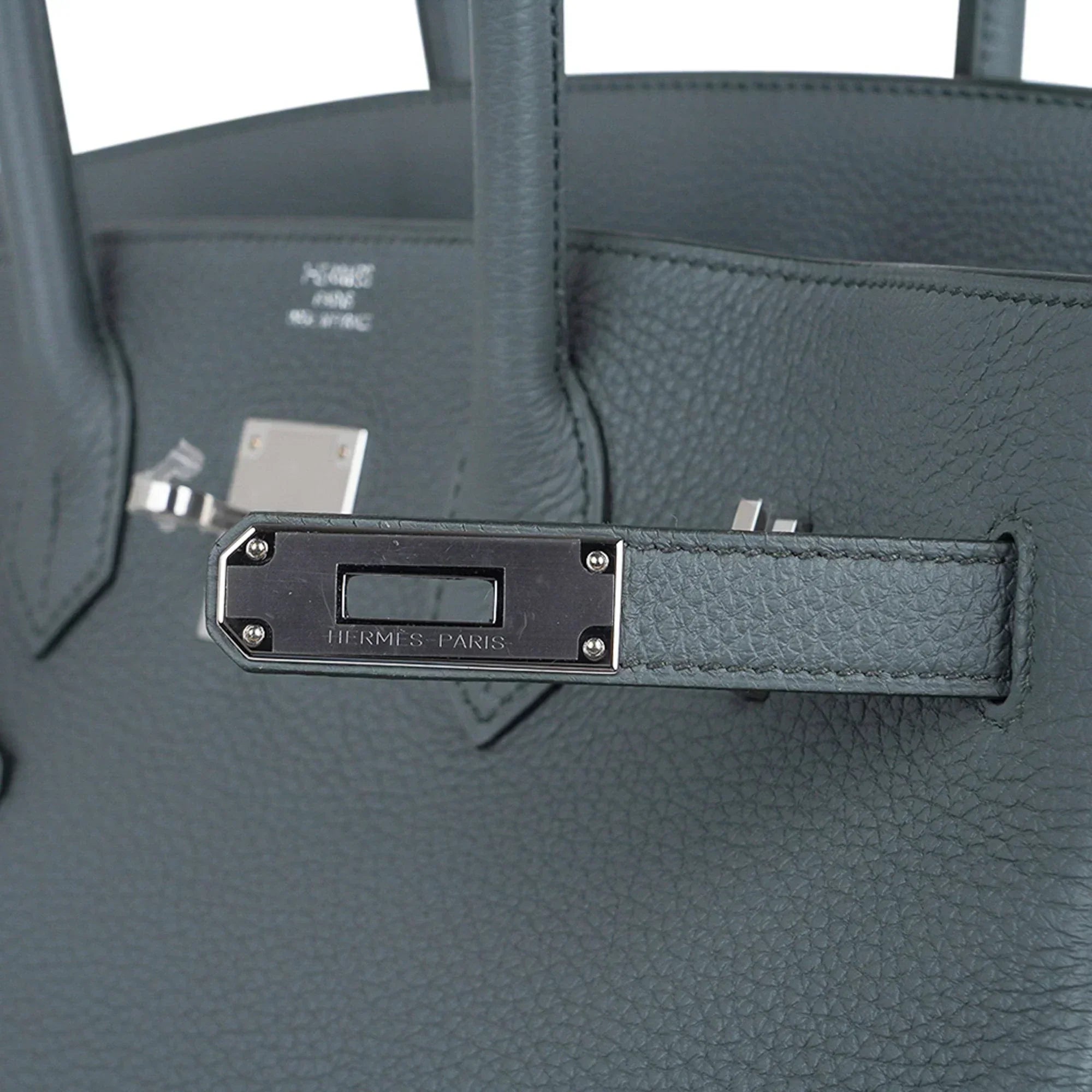 👜Birkin 35 Bag Vert Amande Togo Leather with Palladium Hardware