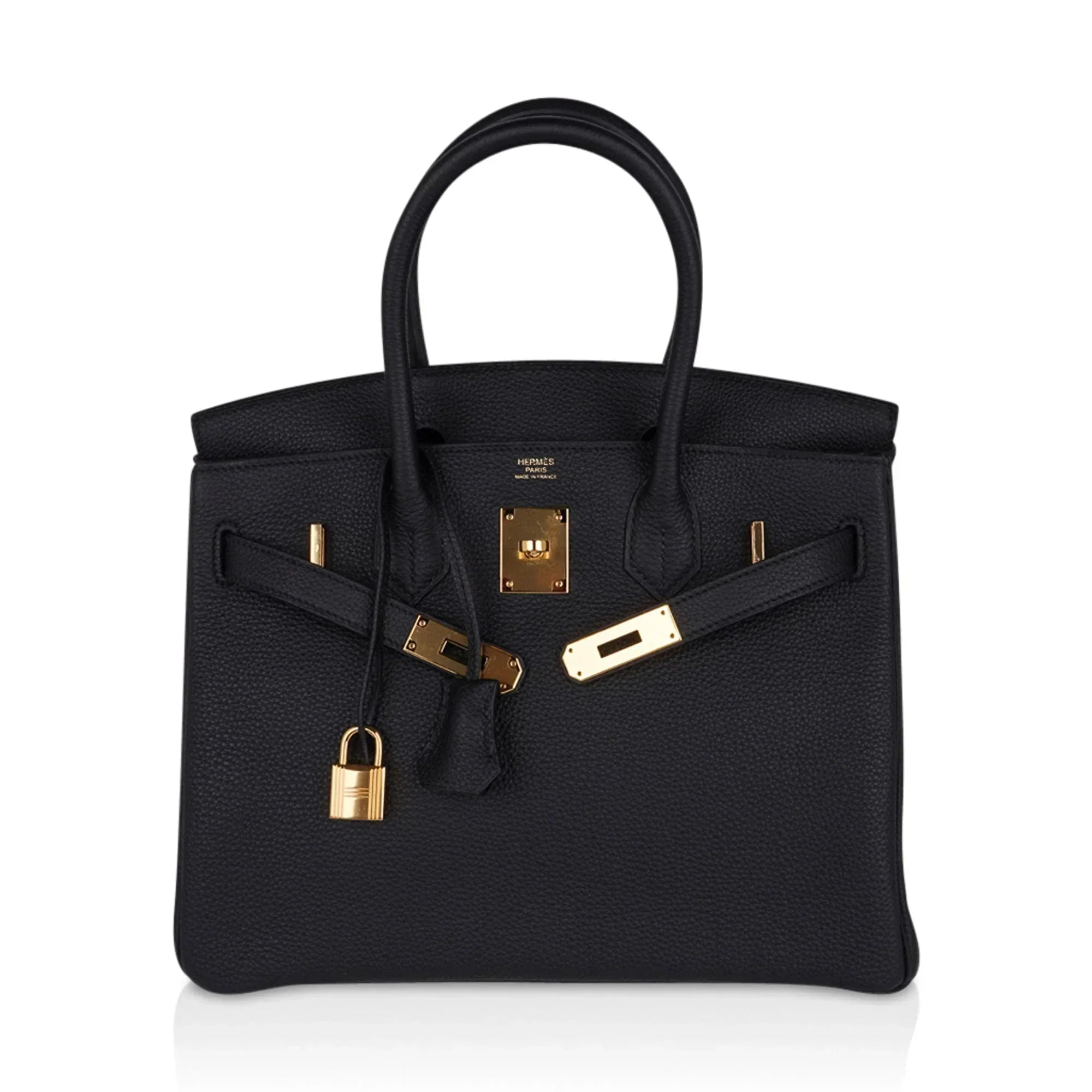 👜Birkin 30 Bag Black Togo Leather with Gold Hardware
