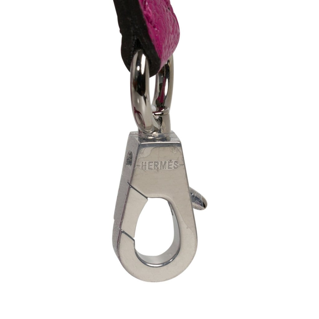 👜Mini Kelly 20 Bag Sellier Rose Pourpre Chevre Leather with Palladium Hardware
