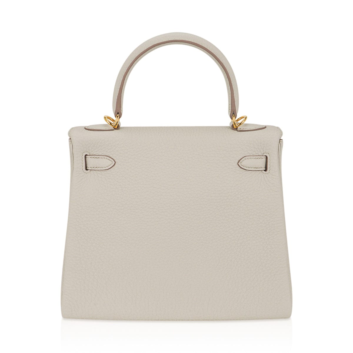 👜Kelly 25 Retourne Bag Beton Togo Leather with Gold Hardware