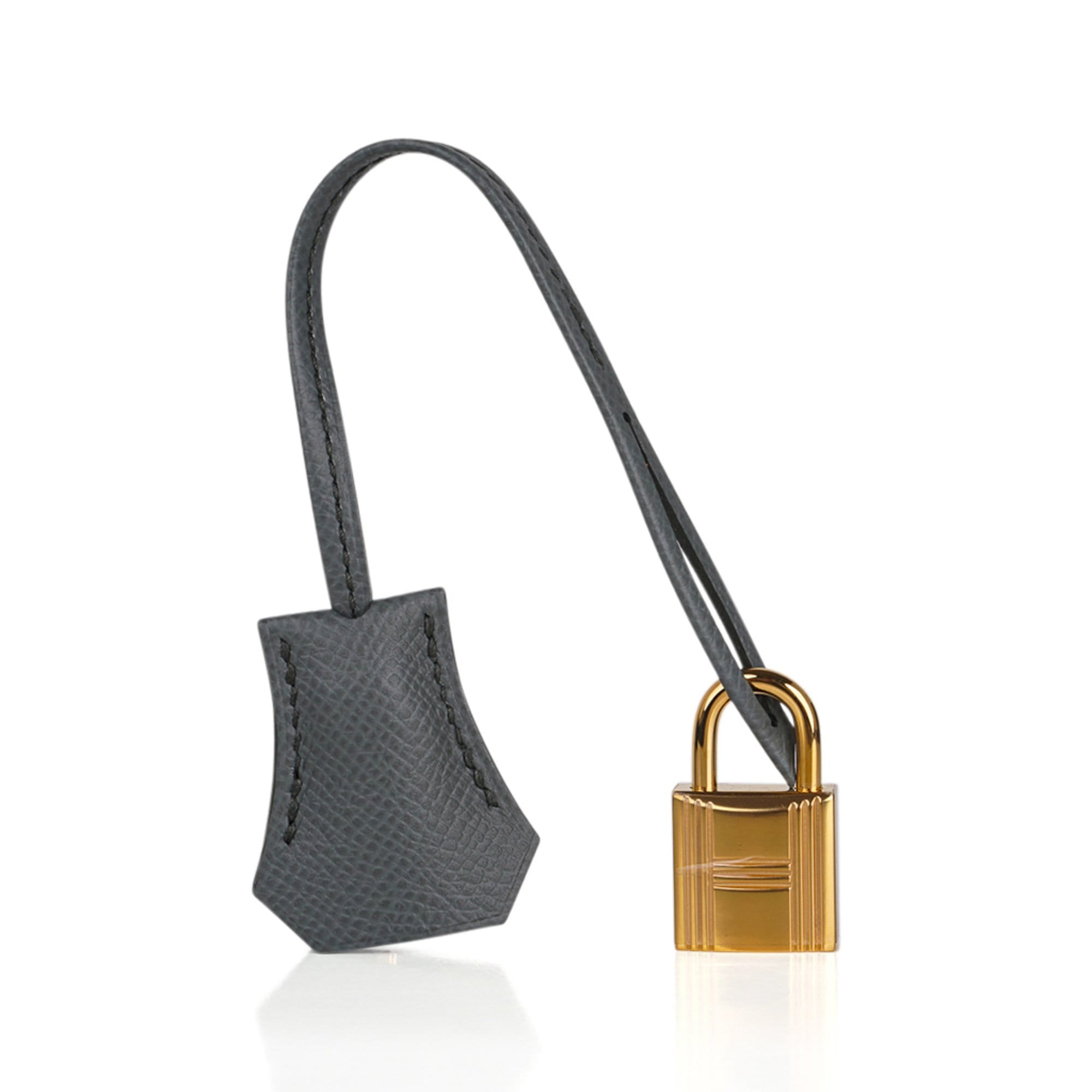 👜Kelly Sellier 25 Bag Vert Amande Gold Hardware Epsom Leather