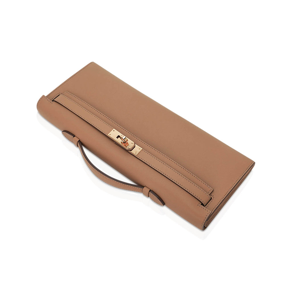👜Limited Edition Kelly Cut Bag Biscuit with Gold Hardware