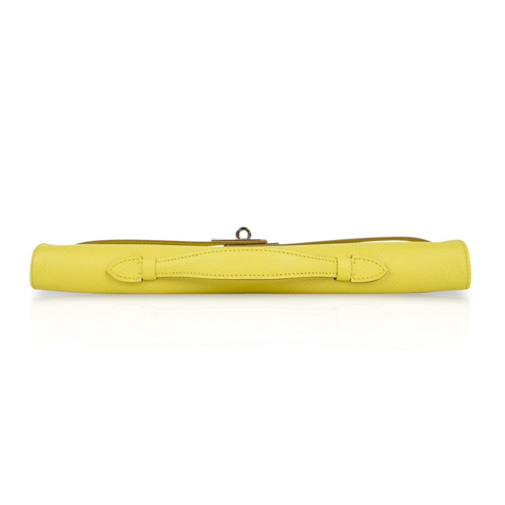 👜Kelly Cut Bag Clutch Souffre Rare to Find Epsom Leather