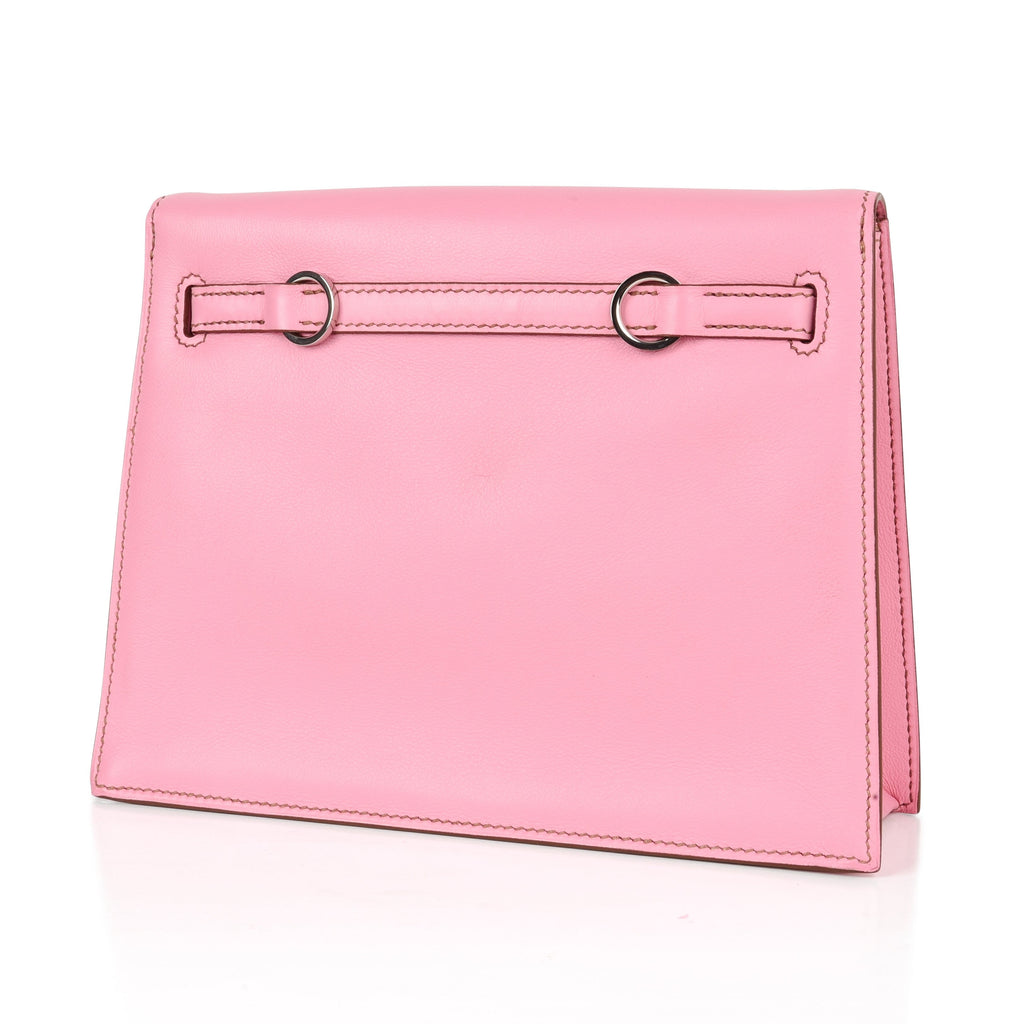 👜Kelly Danse Bag 5P Pink Swift Palladium
