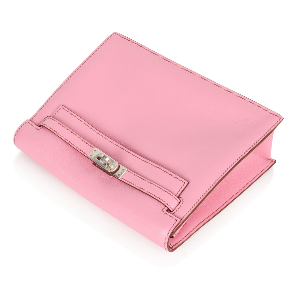 👜Kelly Danse Bag 5P Pink Swift Palladium