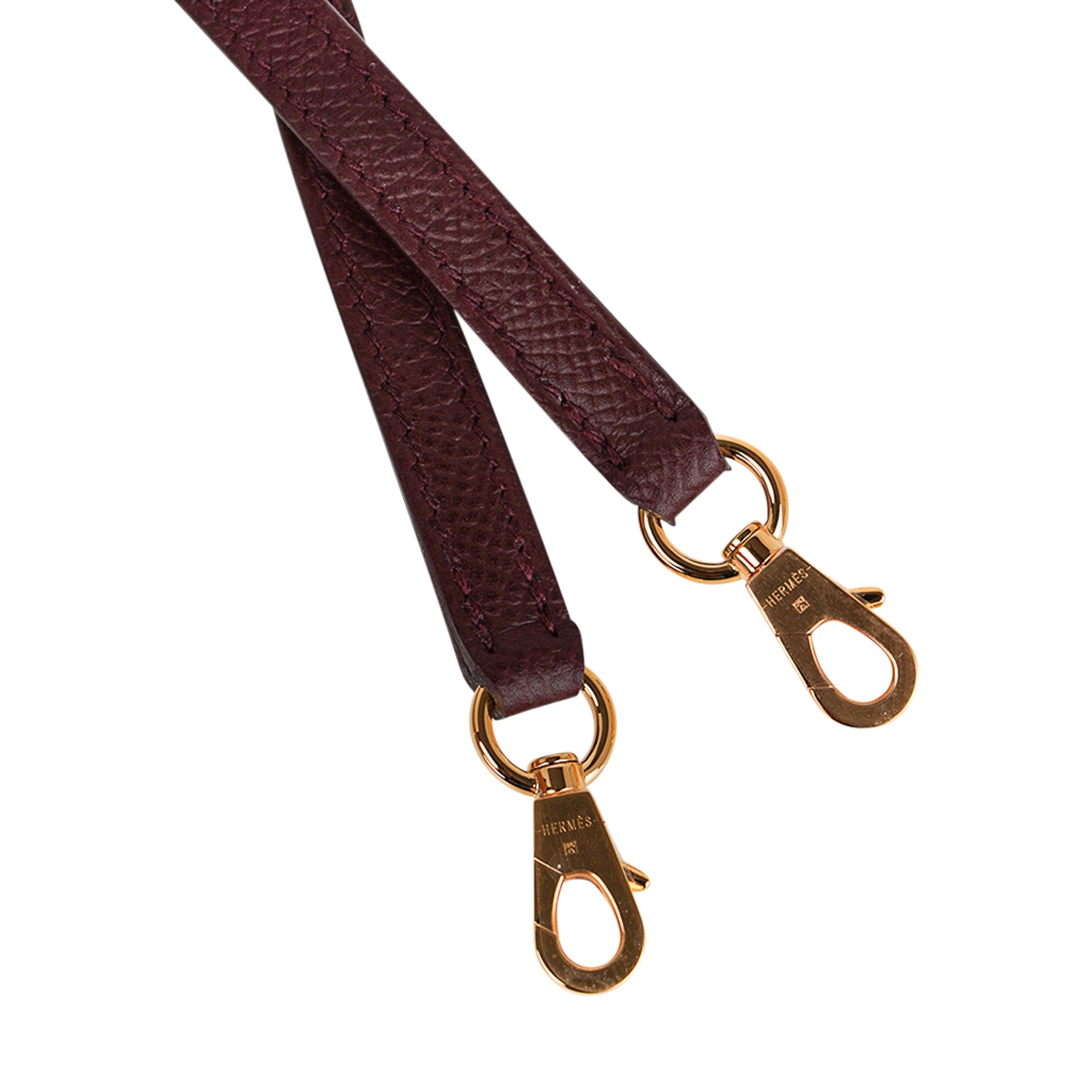 👜Special Order HSS Mini Kelly 20 Sellier Bag Nata & Bordeaux Epsom Leather with Gold Hardware