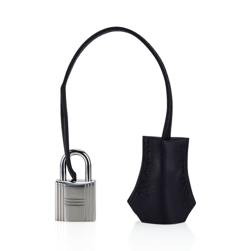 👜Kelly 25 Sellier Bag Quadrille Black & White Viking Toile Swift Leather with Palladium Hardware