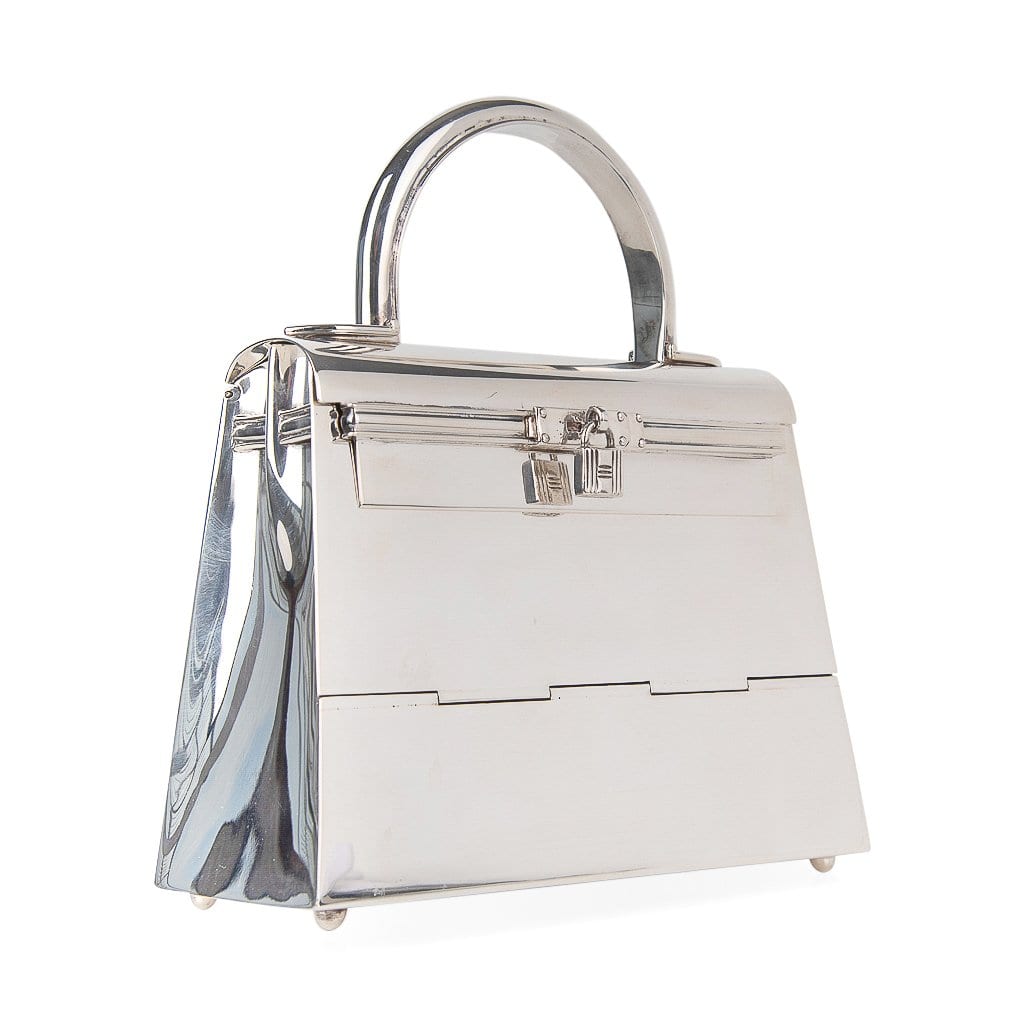 👜Kelly 15 Bag Sterling Silver Vintage Limited Edition Chaine D’Ancre Strap
