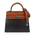 👜Limited Edition Kellywood 22 Bag Oak Bog, Barenia Leather, & Aluminum Inlay with Palladium Hardware