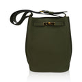 👜So Kelly 22 Vert Veronese Tote Shoulder Bag Gold Hardware Togo Leather