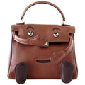 👜Kelly Doll Quelle Idole Rare Limited Edition Noisette Gulliver Leather